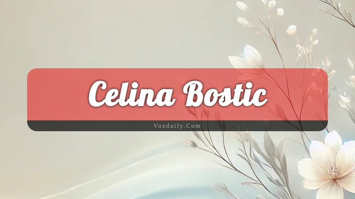 Obituary Reference Image of Celina Bostic