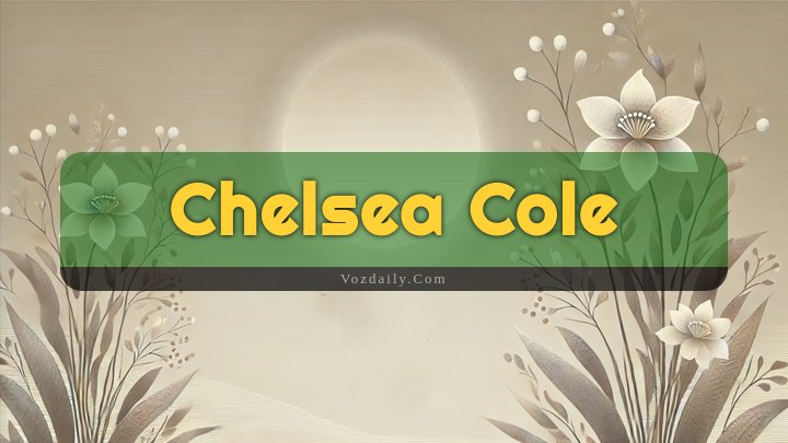 Obituary Reference Image of Chelsea Cole