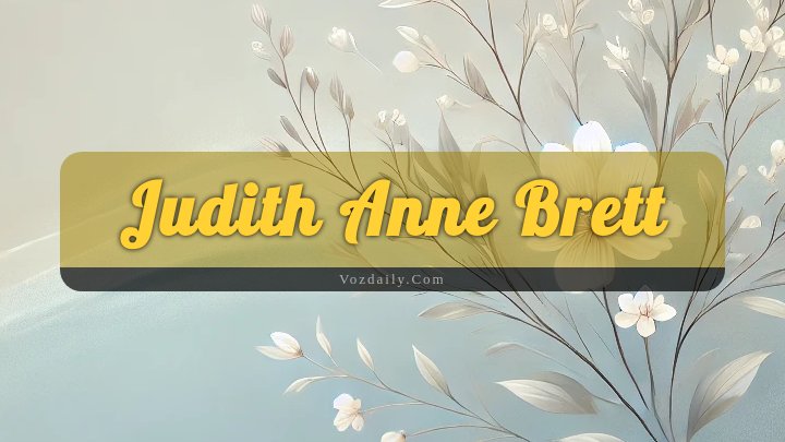 Obituary Reference Image of Judith Anne Brett