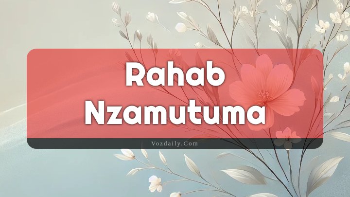 Obituary Reference Image of Rahab Nzamutuma