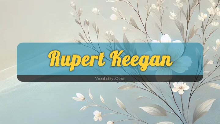 Obituary Reference Image of Rupert Keegan