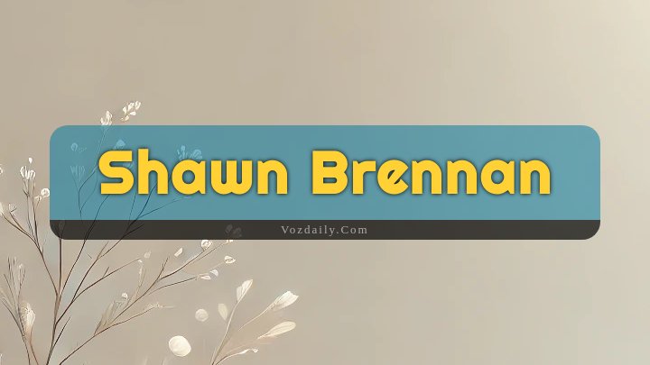 Obituary Reference Image of Shawn Brennan