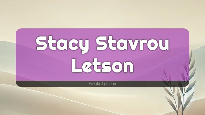 Obituary Reference Image of Stacy Stavrou Letson