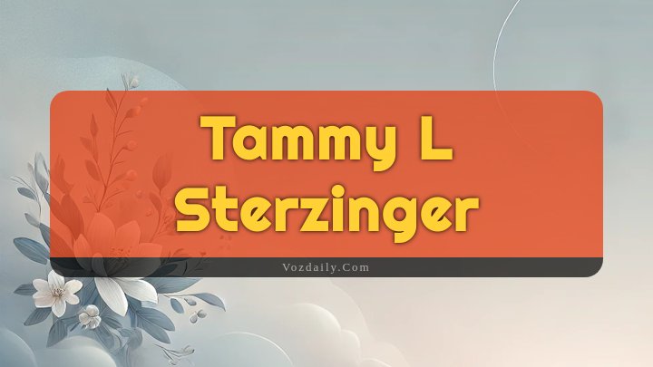 Obituary Reference Image of Tammy L Sterzinger